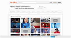 Desktop Screenshot of aleklipy.pl